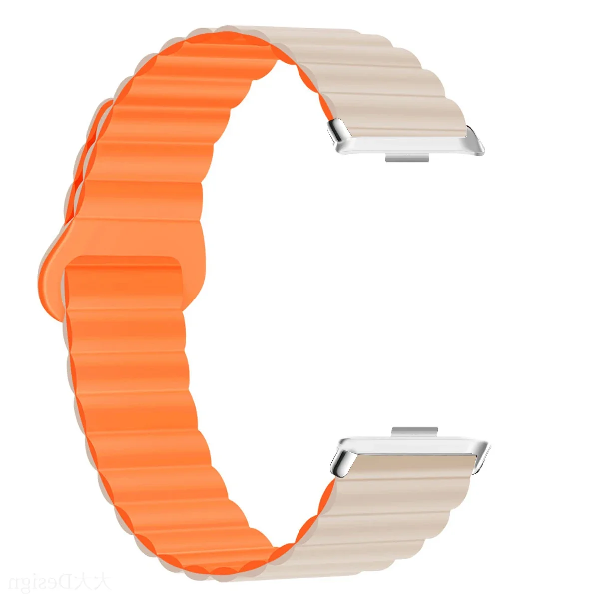 Silicone Magnetic Sport Watch Strap - Soft Replacement Wristband
