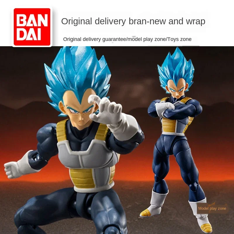 Original Bandai Spirits Tamashii Nations Daugon Ball Super Vegeta Shf Ssj Blue Red Dragon Ball Action Figure "Dragon Ball Super