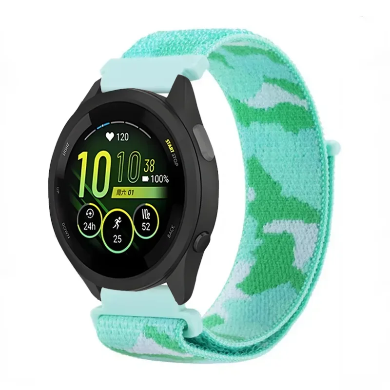 Nylon Braided Bracelet Band, 20mm 22mm Strap