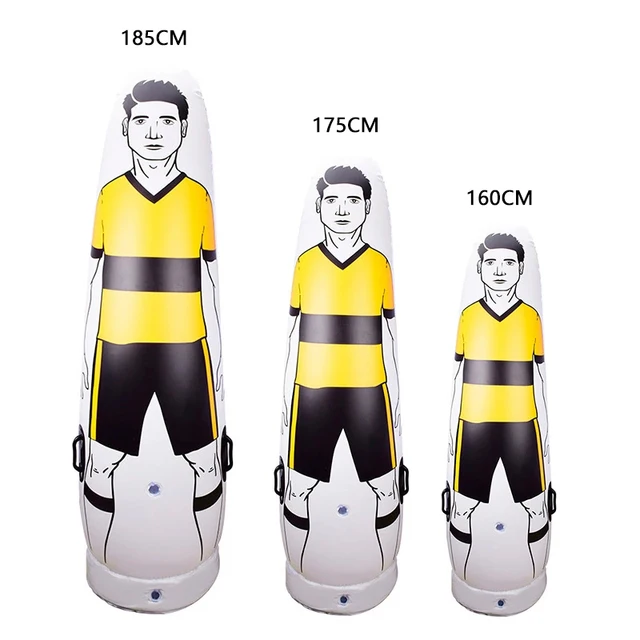 Inflatable Dummy SID Goalkeeper Defender Training Football Practice Tumbler Mannequin Shield Dummies for Free Kicks Sports Toys 1