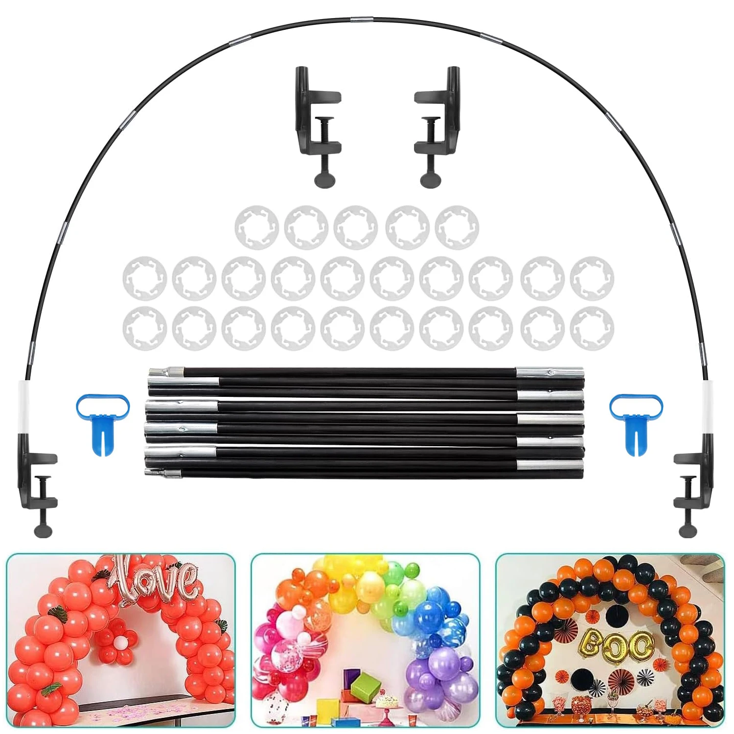 Balloon Arch Kit 1 Set For Tables