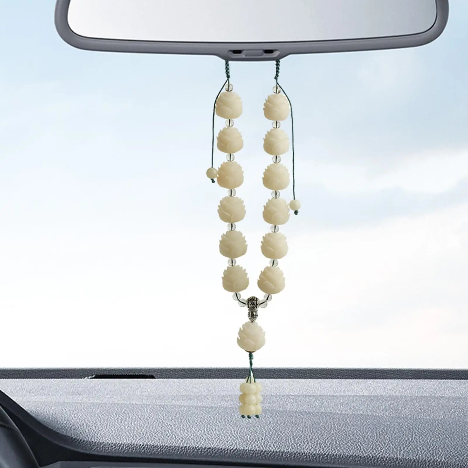 Bodhi Lotus Car Pendant Car Hanging Decoration Lotus Pendant