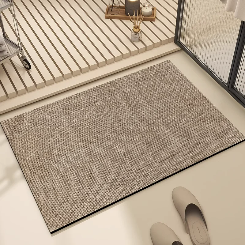 Bathroom Mat Absorbent Floor Mats Bath Carpet Soft Diatom Mud Non-slip Rug Toilet Doormat Entrance Door Tappeto Bagno Alfombra floor mat