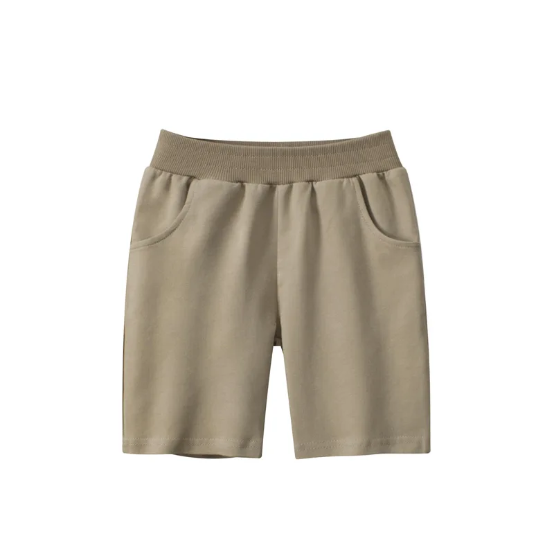 

ZWY2169 Summer Kids Boys Shorts Solid Color Baby Girl Shorts Cotton Short Pants Fashion Shorts