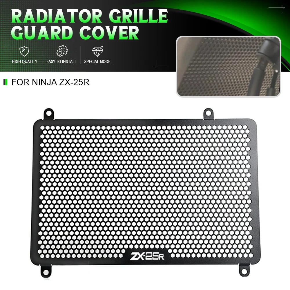 

For Kawasaki Ninja ZX-25R ZX25R ZX 25R 2020 2021 2022 2023 Motorcycle Accessories Radiator Grille Guard Grill Cover Protector