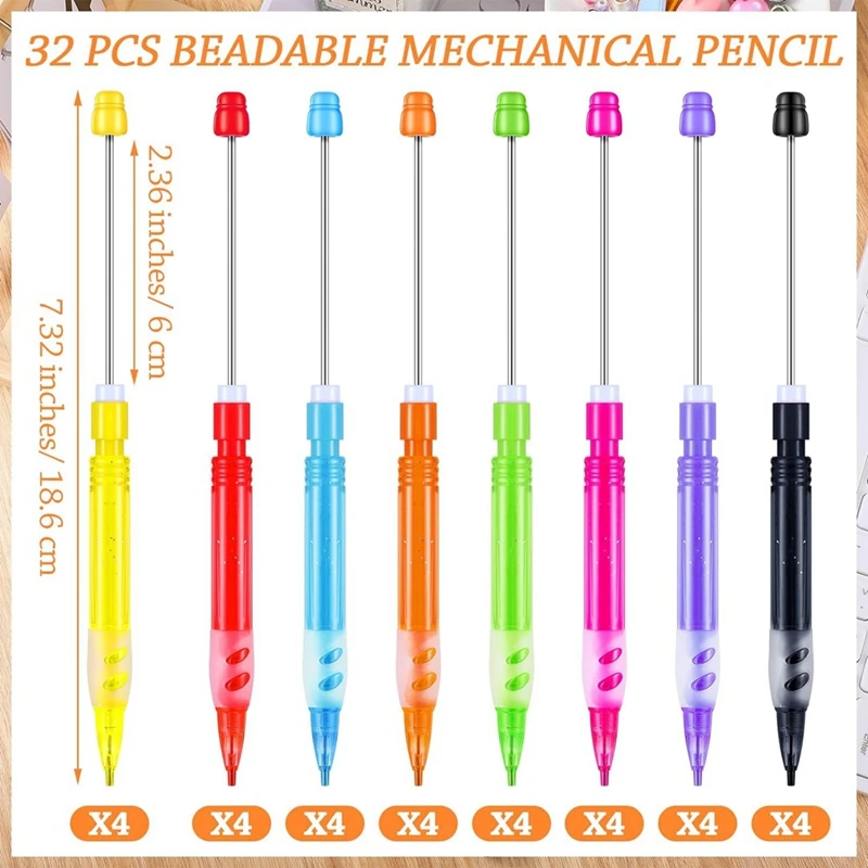 Механический карандаш с бисером Мини механический карандаш для рисования карандаш для письма рисования эскизов рукоделия