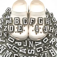 1/26pcs Letter LED Pins for Kids Lighted Shoe Charms Glowing Accessories Shoe Decorations Gifts Sandals Clog Buckles Ornament 4