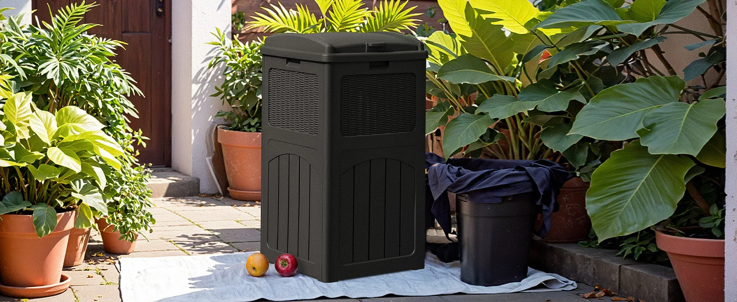 30 Gallon Outdoor Trash Can