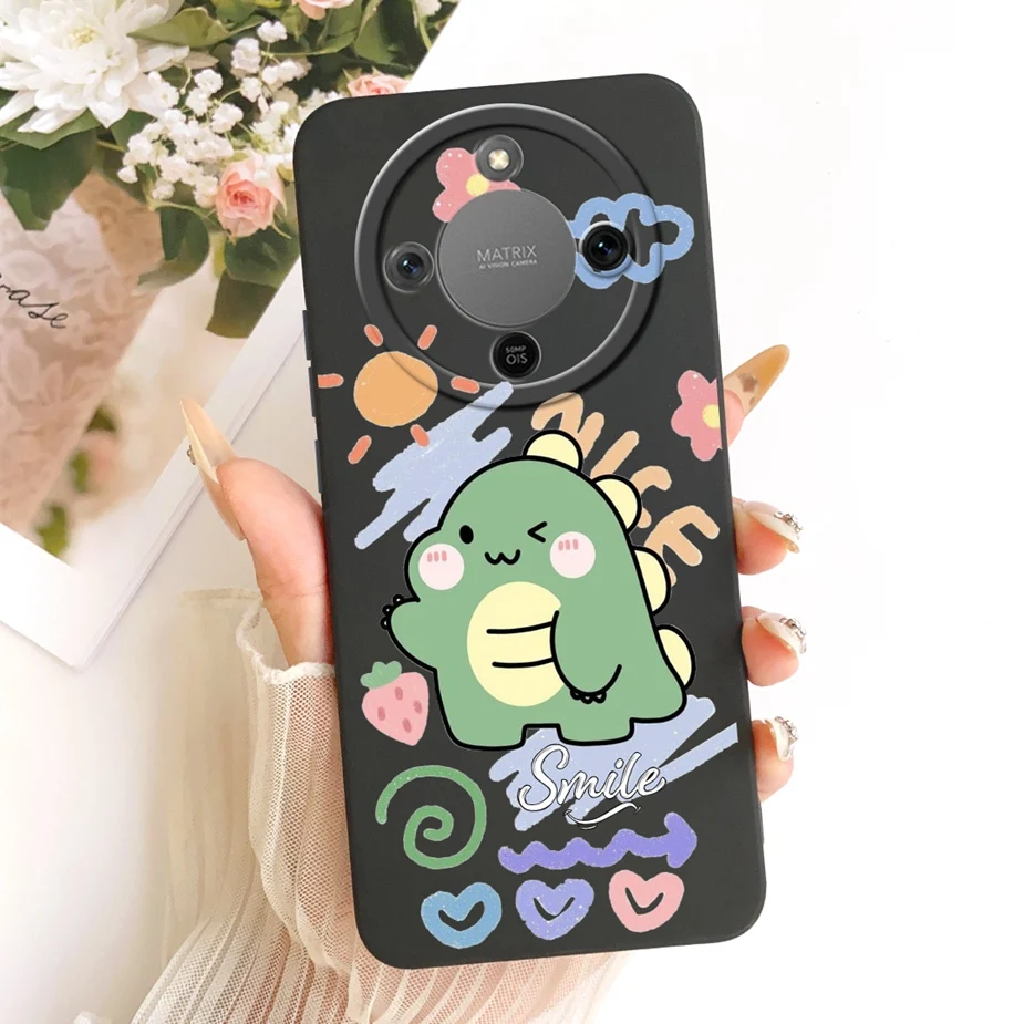 Cute Dinosaur Cartoon Soft TPU Phone Case Cover