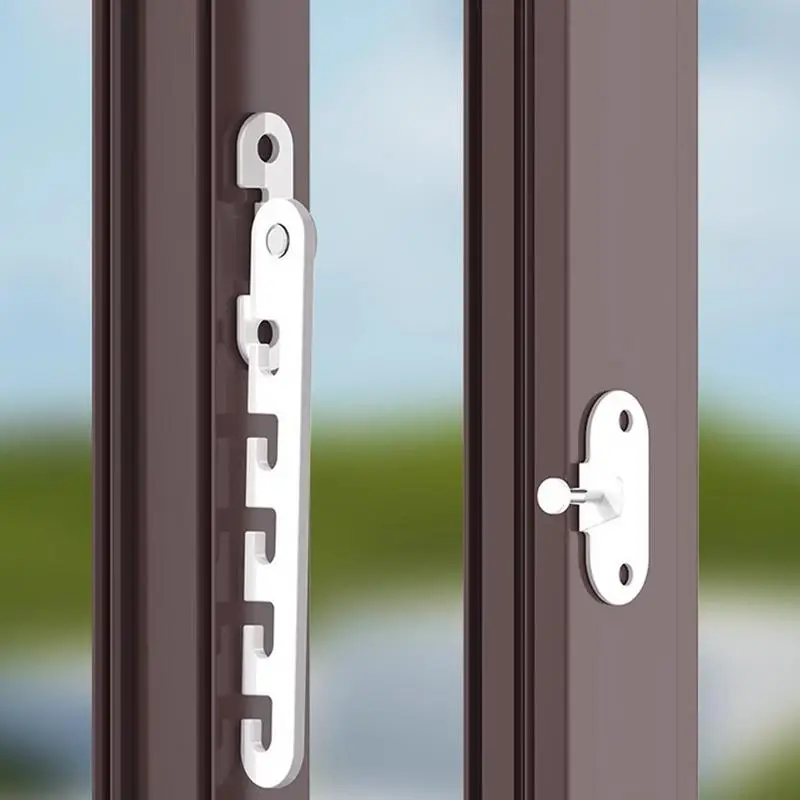 Child Safety Protection Position Stopper Window Limiter Casement Wind Brace Home Security Door Windows Sash Lock
