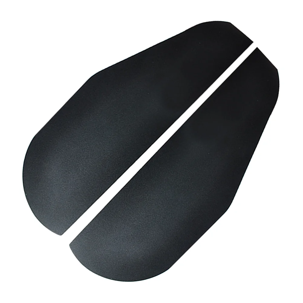 

2 Pcs Rear View Camera Mirror Accessories Visor Side Rain Shield Aluminum Alloy Guard Board