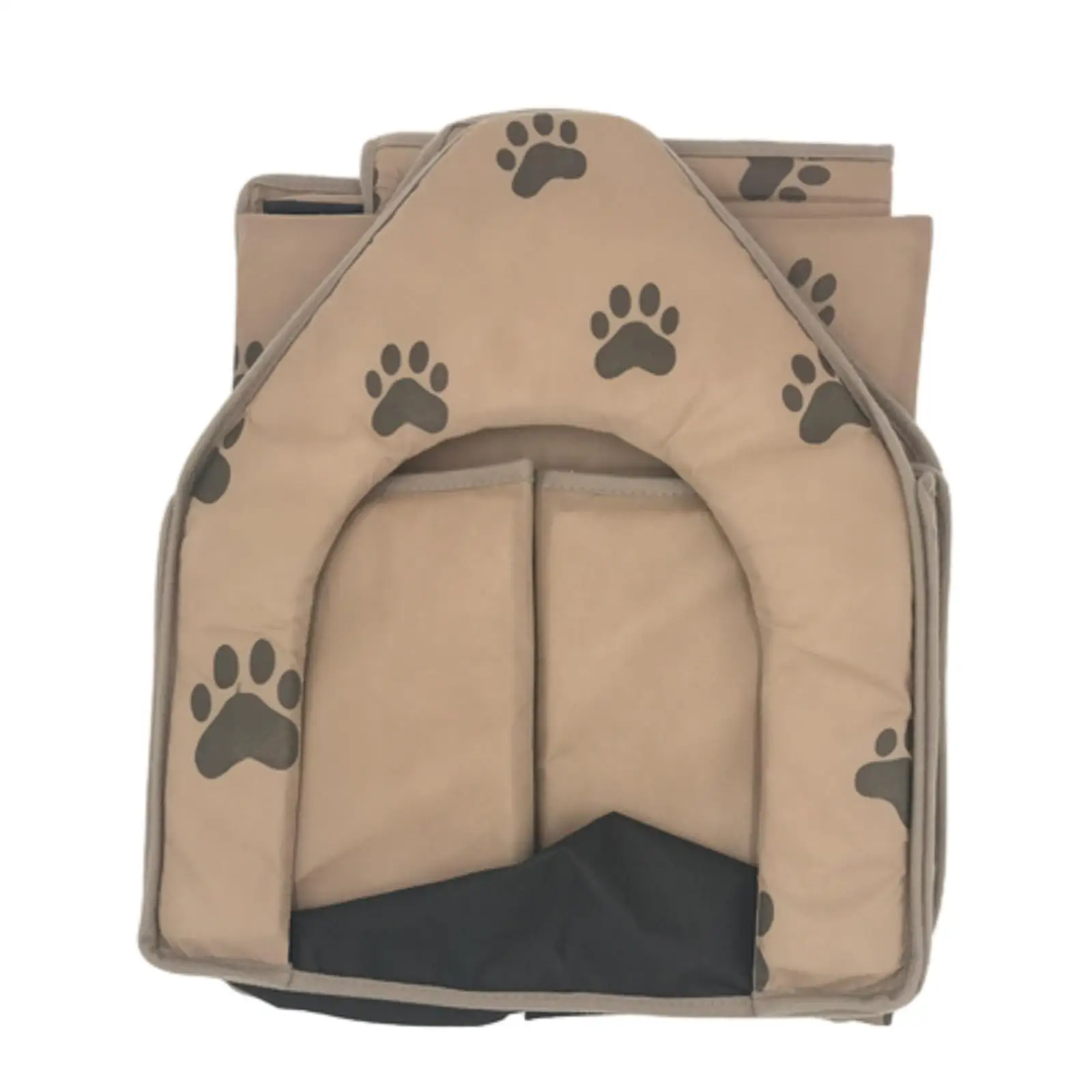 Portable Pet Dog Cat Puppy Soft House Bed Cat Footprint House Tent Kennel Portable Pet Dog Cat Puppy Soft House Bed Cat Footprint House Tent Kennel