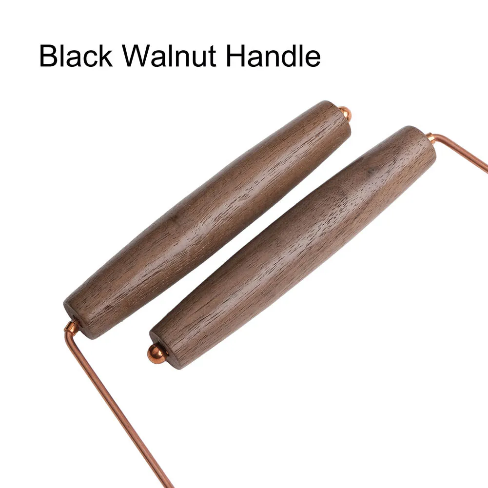 2PCS Pure Copper Metal Detector Rod Flexible Water Witching Portable Detachable Dowsing Rod metal detector,dowsing sticks