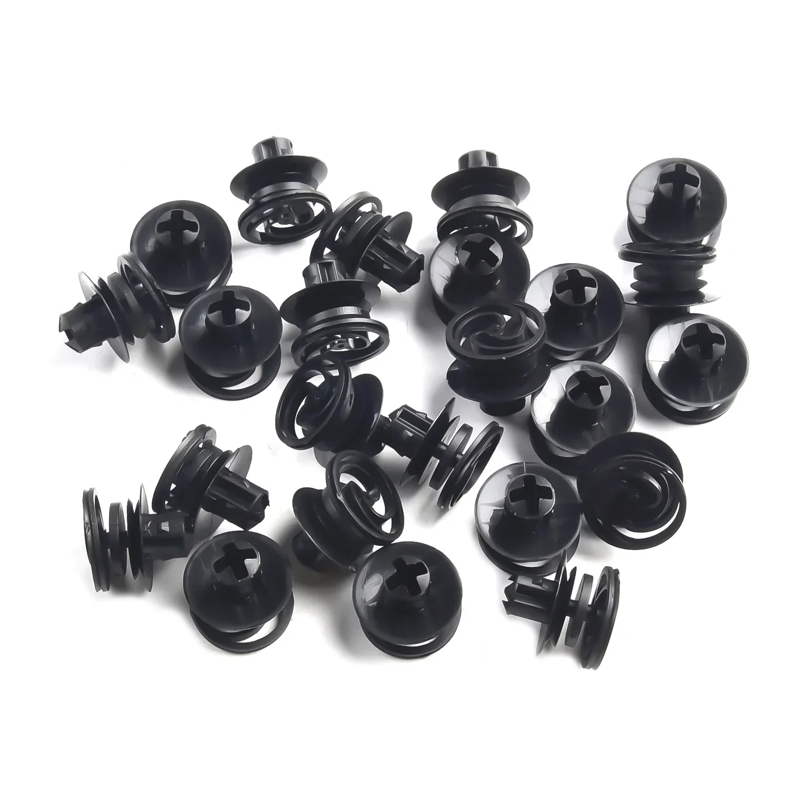30PCS Interior Door Trim Panel Card Clips For Golf For Passat B5 3B0868243 Car Plastic Rivets Fasteners Panel Card Clip