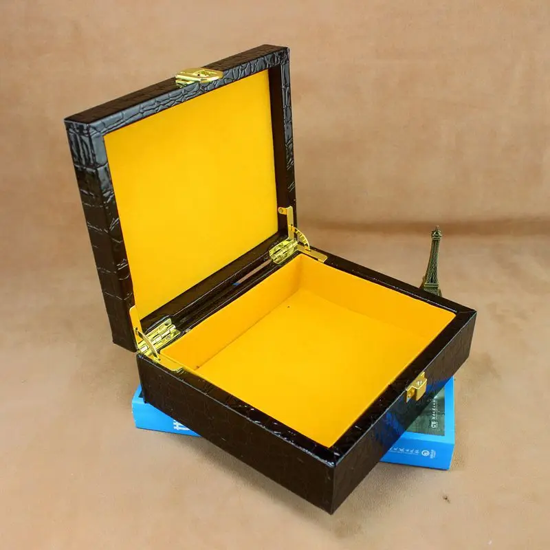 

Cigar Wooden Box Tea Containers Cigar Holder Health Products Wooden Humidor Iron Flip-Type Humidor Cigar Humidor