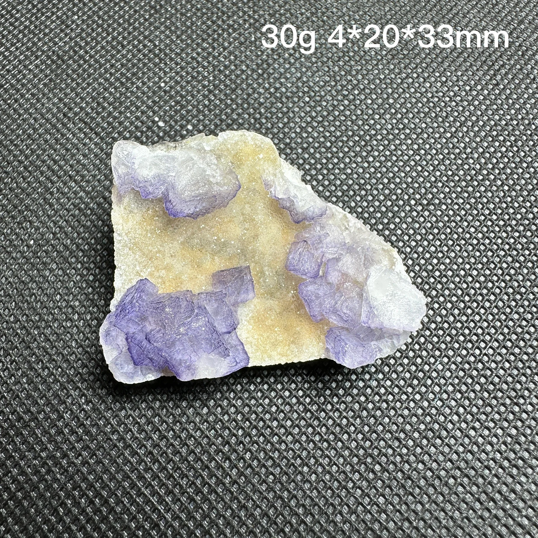 Natural fluorite Guizhou cubic purple fluorite cluster Mineral specimen Crystal quartz cluster healing stone home decoration