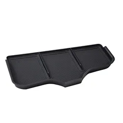 Enhanced Center Console Organizer - Interior Car Storage Box Tray Accessories (Black)
