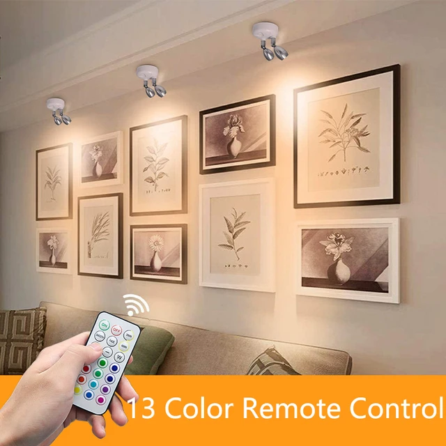 Lights Remote Control Color Kitchen  Wireless Remote Control Cabinet Lights  - 3w - Aliexpress