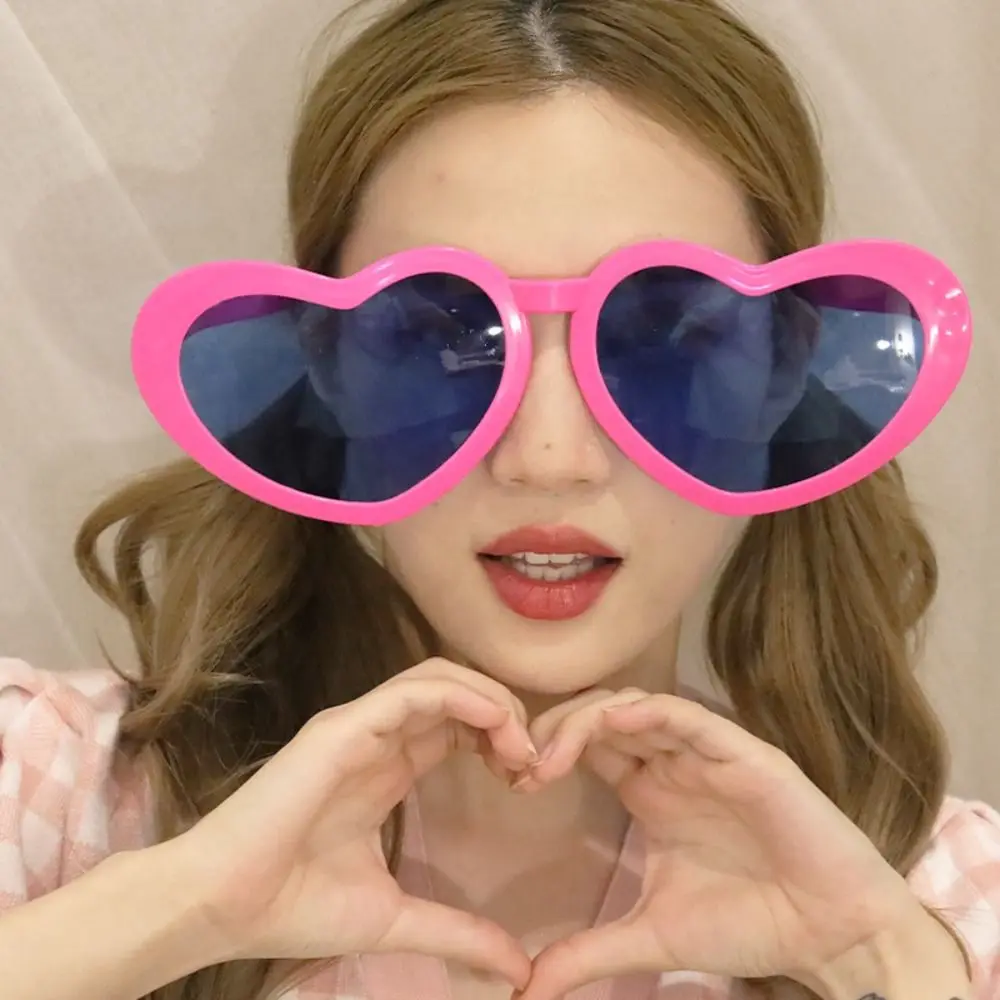 

Fashion Novelty Street Snap Eyewear Trendy Funny Oversized Frame Sunglasses for Short Video Shooting Party Decor Sun Glasses