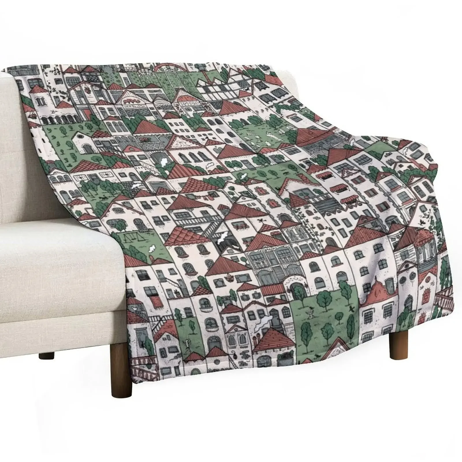 

The Town Throw Blanket Luxury Thicken Blankets For Baby Weighted Blankets