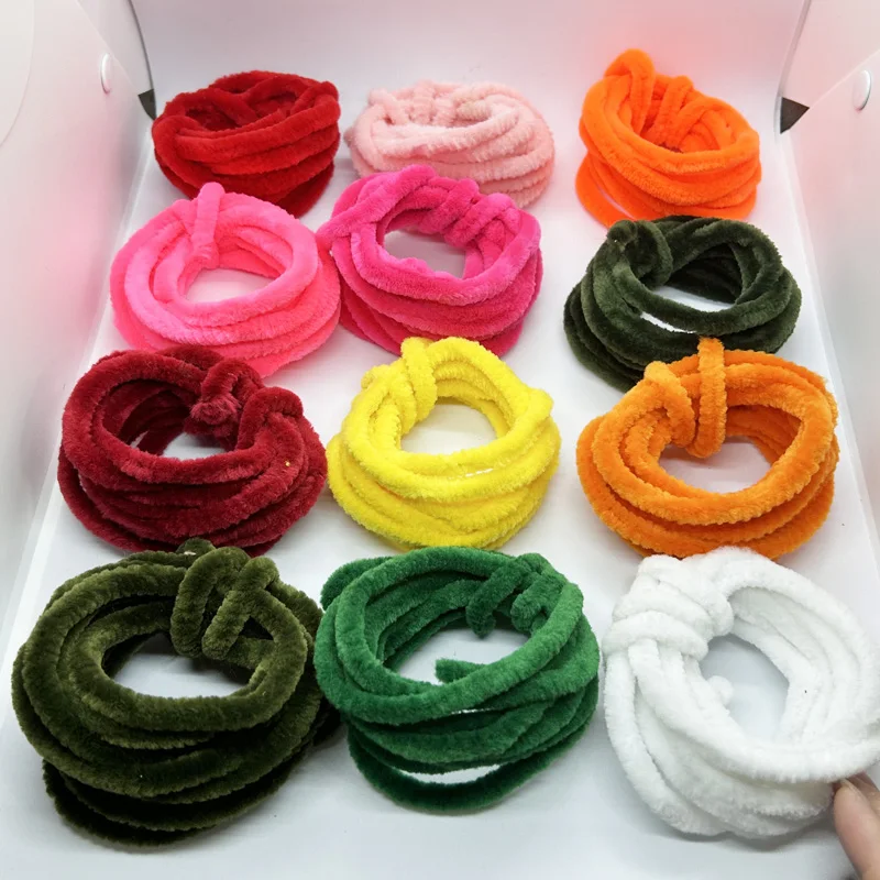 Velvet Twist Wire 2M Handmade Craft Twisted Stick for DIY Flower Craft Ornament Hairpin Jewelry Making Accessories