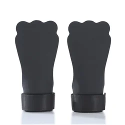 Hypalon Hand Grips for Enhanced Grip and Palm Protection in CrossFit and Weightlifting (HPL - FG - BLACK)