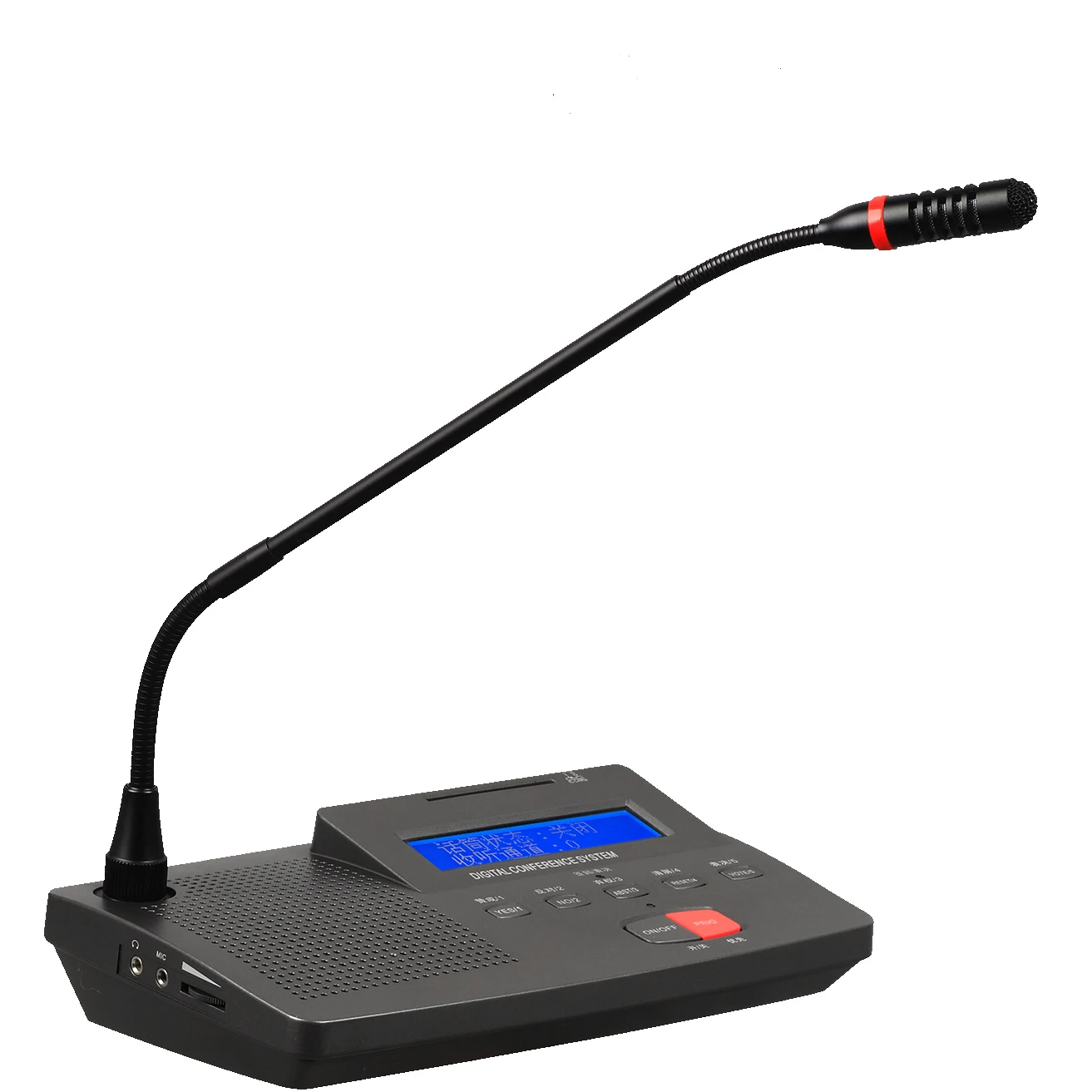 

OBT-6000B Multifunction Meeting System Audio Desk-Stand Delegate Microphone Conference Office