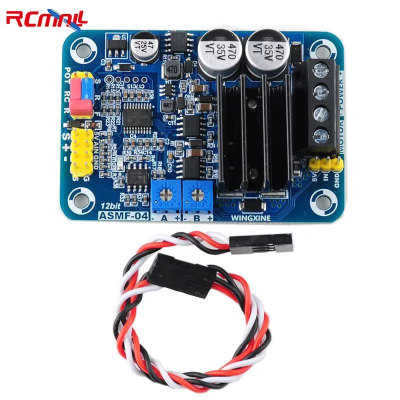 ASMF-04 (ASMF-03 Upgraded Version) Single Channel High Torque 500Nm Controller for Robot High-torque Control DIY Servo servo controller