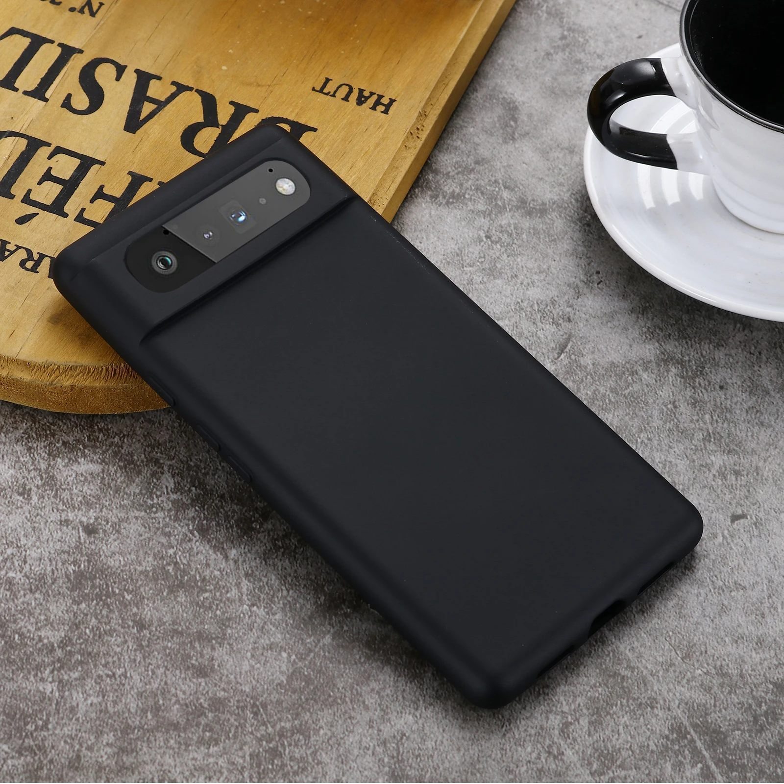 Shockproof Liquid Silicone TPU Phone Case - Sleek Protective Cover