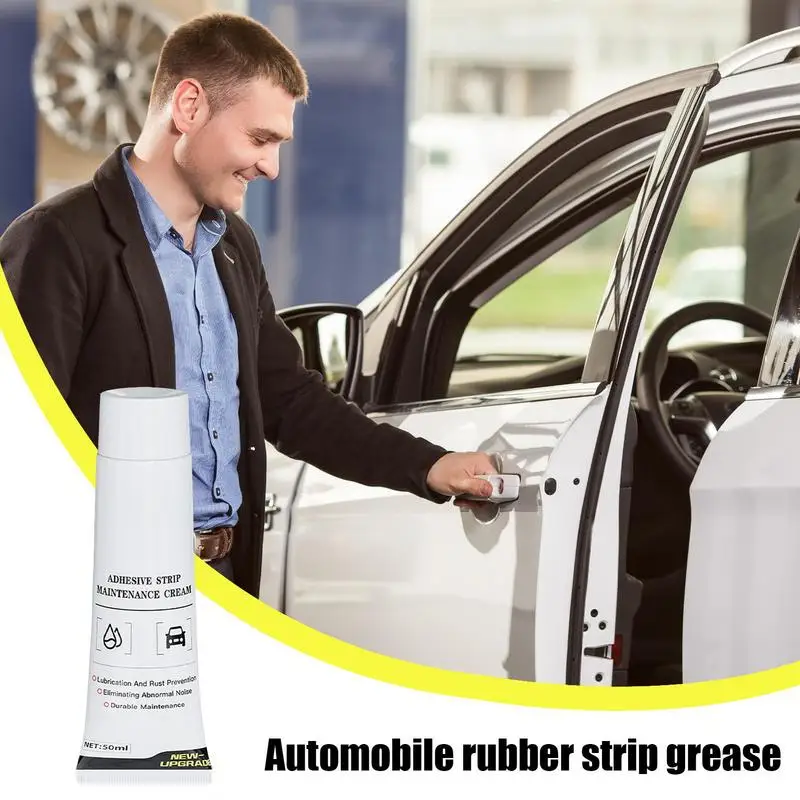 50g Silicone Lubricating Grease for Car Sunroof Seat Slide Plumbers Grease Mechanical O-Ring Oil Fills, car lubricant,silicone grease lubricant,silicone grease,grease lubricant