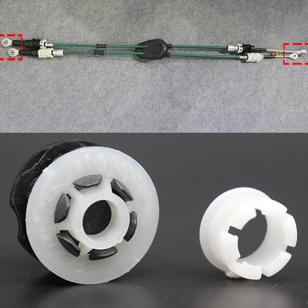 Manual Gear Shift Selector Lever Linkage Cable Shifter Connect Bushing Rod Bush for Nissan Micra K13 March Versa Latio 2012-