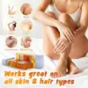 Electric Wax Heater Epilator Set Wax Roller Base Roll On Waxing Refillable Hair Removal Machine Depilatory Heater Set 3