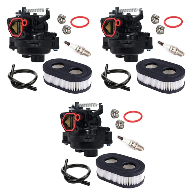 

3X Quality 799584 Carburetor For Briggs & Stratton 09P702-0145-F1 09P702-0098-F1 550Ex 625Ex 675Ex 725Exi 140Cc Engines