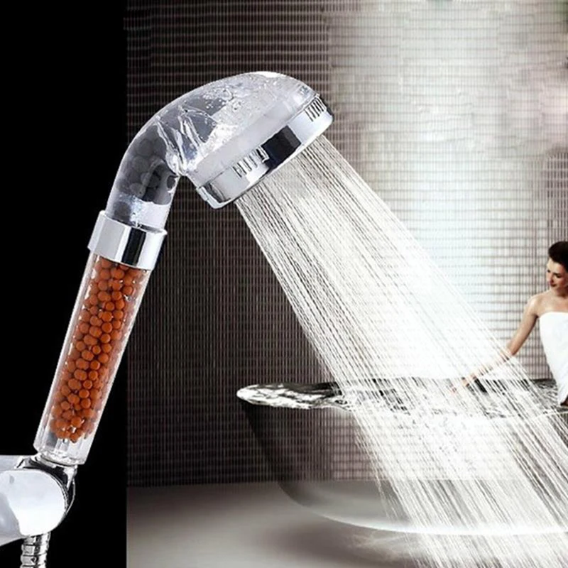 Soffione doccia a ioni negativi a risparmio idrico per doccia 
