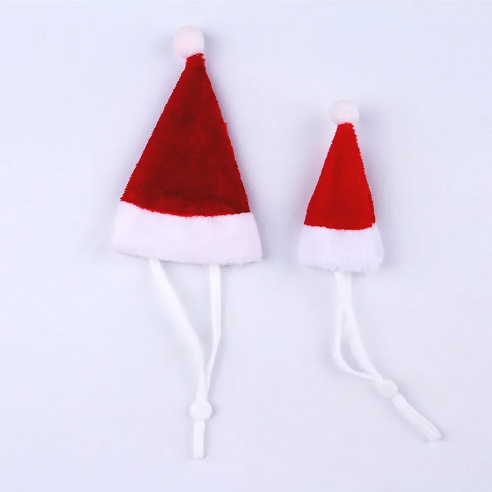 Hamster Guinea Pig Christmas Cap Costume Mini Small Pet Hat Xmas Headwear Pet Outfits For Chinchilla Rabbit Hedgehog
