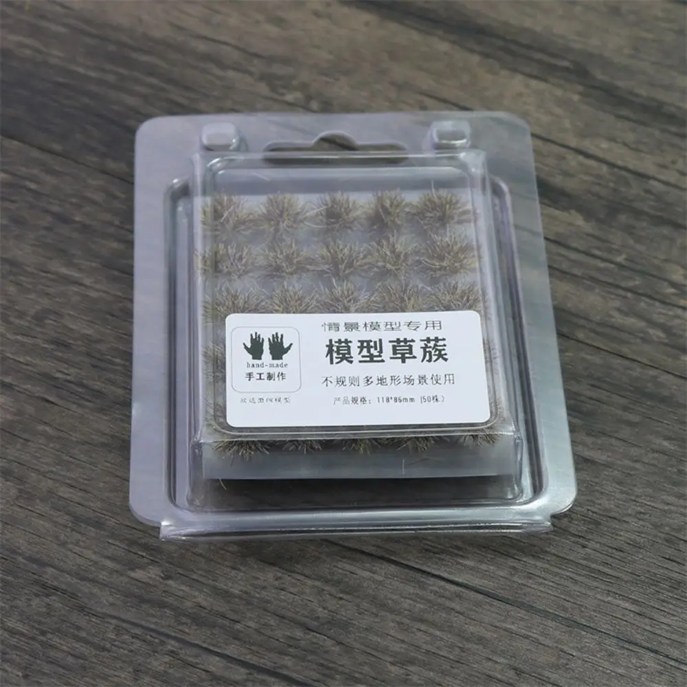 Nylon Artificial Grass Tufts for Model Railway Landscape