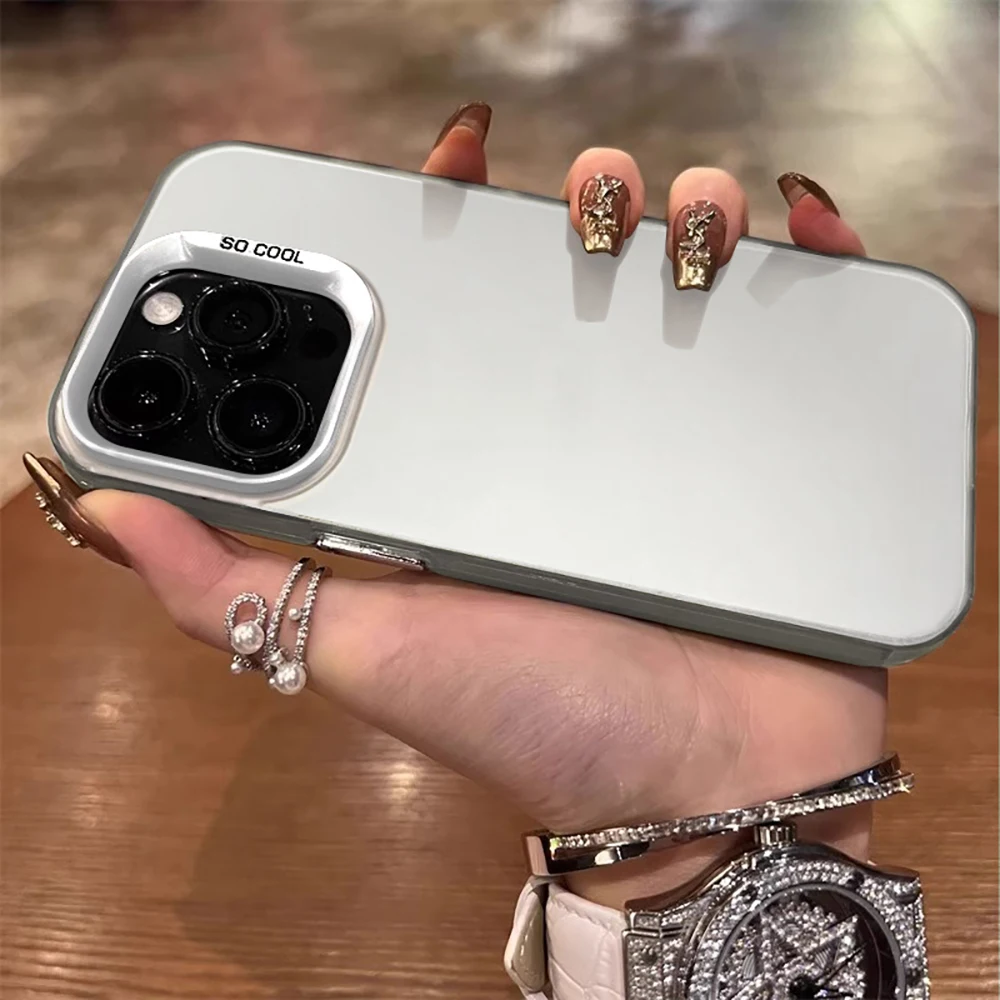 Shockproof Matte Texture Solid Color Phone Case
