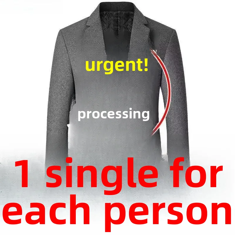 2022 New Men's Woolen Jacket Slim Fit Medium-length Coat Smooths Your Silhouette Autumn/winter Warm Comfortable Wear