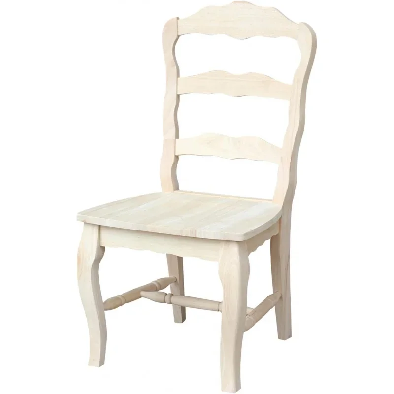 

International Concepts C-9209P Versailles Side Chair, Unfinished