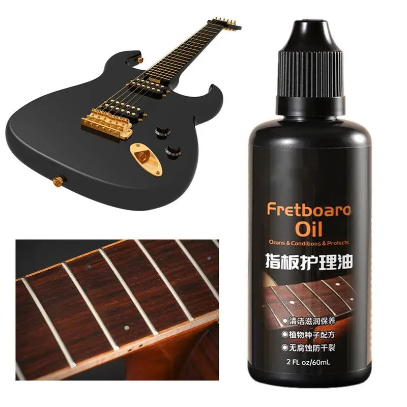Guitar Fretboard Oil Fretboard Cleaner For Guitar Deep Cleaning