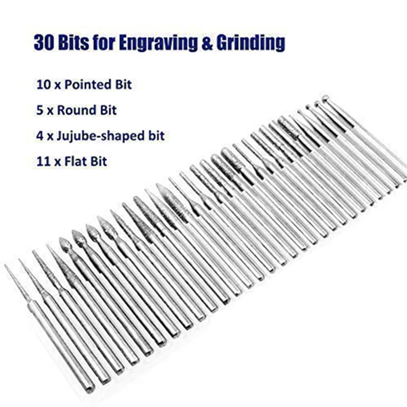 Electric Mini Engraver Pen Mini Diy Engraving Tool Kit Metal Glass Ceramic Plastic Wood Jewelry Scriber Etcher 30 Bits scribe pen laser engraving machine cnc engraving machine parts carving chisel set