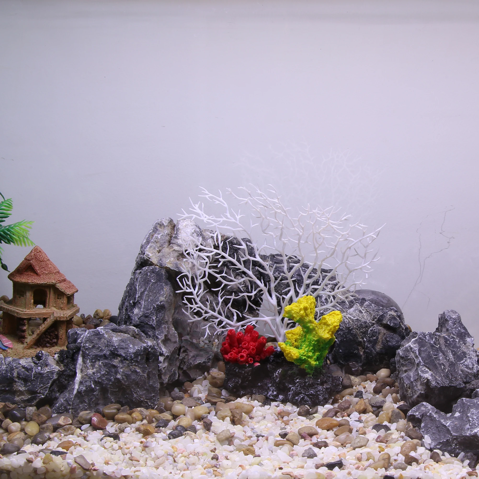 Fish Tank Decorations UXCELL Artificial Fake Coral Undersea Water Plants Aquarium Decoration Ornaments Accessories