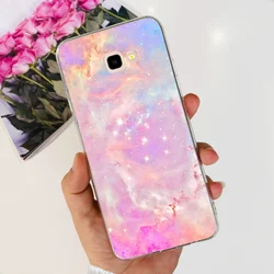 Elegant Flower Butterfly Painted Soft Silicone Phone Case for J4 (30)