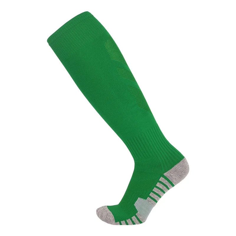 thumbnail image 1 of Calcetines de fútbol con rayas blancas y negras para hombres, adolescentes, niños y niñas, hasta la pantorrilla, de béisbol, rugby, deportivos, para mujeres y niñas, 1 of 5