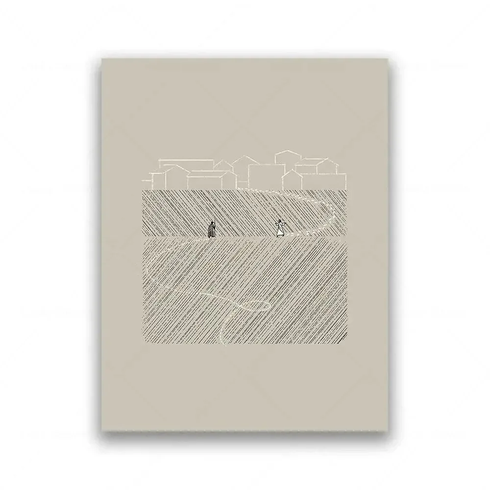 Divine Grace: Modern Christian Wall Art Canvas Print