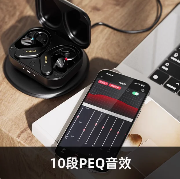 Fiio Utws5 2025 New Version True Wireless Bluetooth Earphones Custom Hook & Headphone Amp For Iems Hi-Res LDAC -Mmcx/0.78 2pins 6