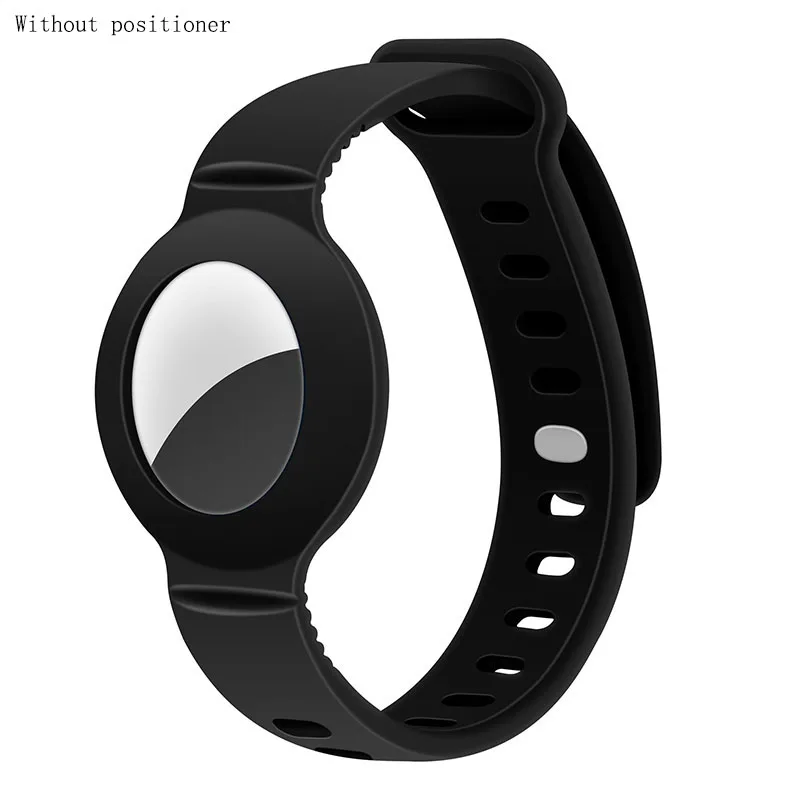 Applicable Apple AirTag silicone watch band children's bracelet wristband elderly pet anti-loss locator protective cover