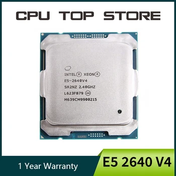 중고 인텔 제온 E5 2640 V4 프로세서, 2.4GHz, 10 코어, 25M, 90W, 14nm, LGA 2011-3 CPU