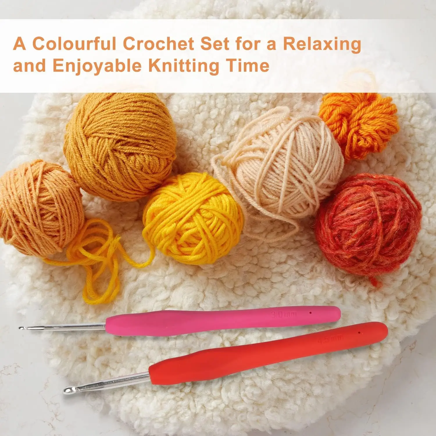 organized crochet storage bag