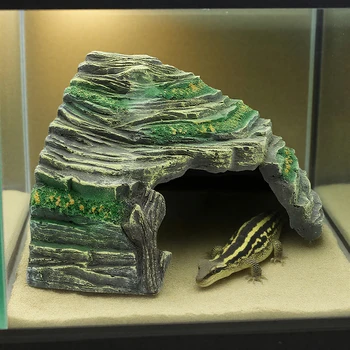 Resin Reptile Cave Hideout 1
